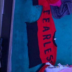 Fearless cropped sweater